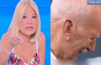 Συγκινημένοι όλοι στο πλατό