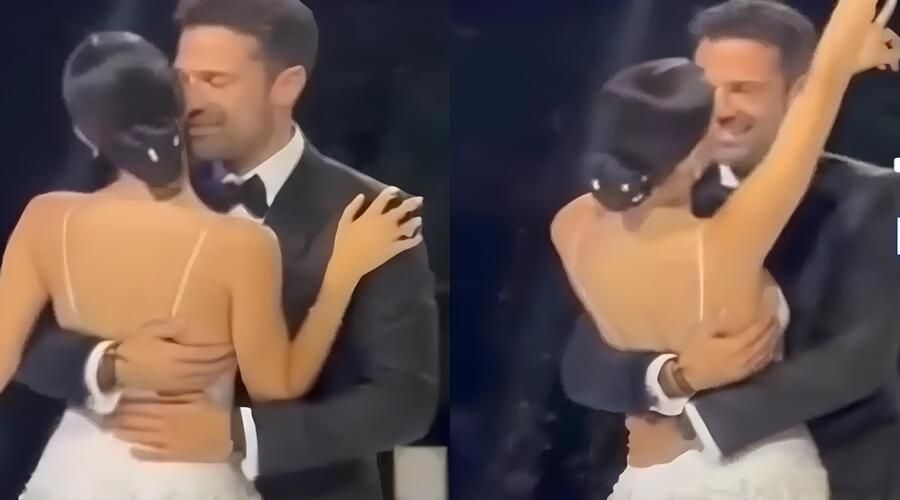 Τα σκαλιά της εκκλησίας ανέβηκαν σήμερα 7 Ιουλίου ο Κωνσταντίνος Αργυρός και η Αλεξάνδρα Νίκα.