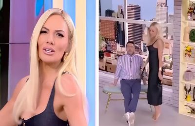  Ο έξαλλος χορός της στο «Καλοκαιρινό Ραντεβού» – Έμεινε με τα τακούνια στα χέρια