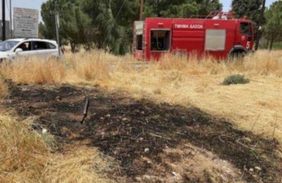 Τα αίτια πρόκλησης της πυρκαγιάς στο Πολιτικό διερευνώνται