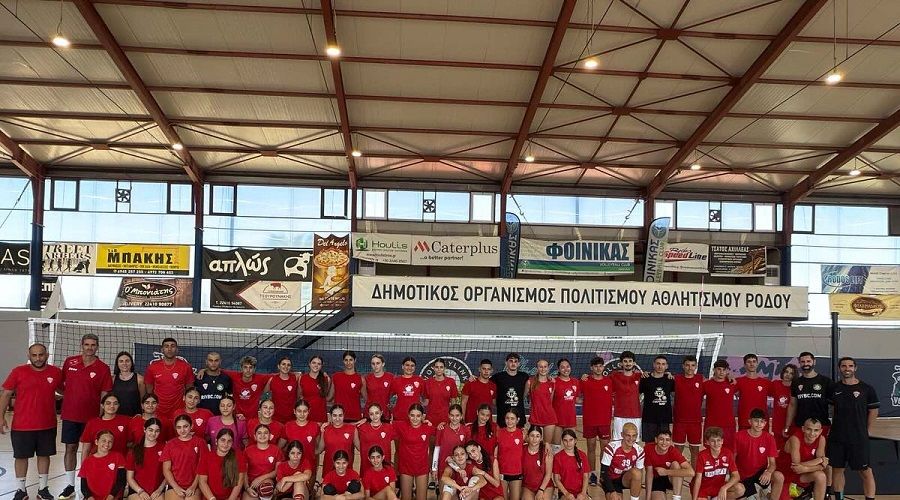 Βόλεΐ Νέας Σαλαμίνας: Σημαντικές εμπειρίες για τις ακαδημίες στη Ρόδο