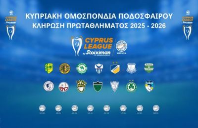 Η κλήρωση του πρωταθλήματος 2025-26 (vid)