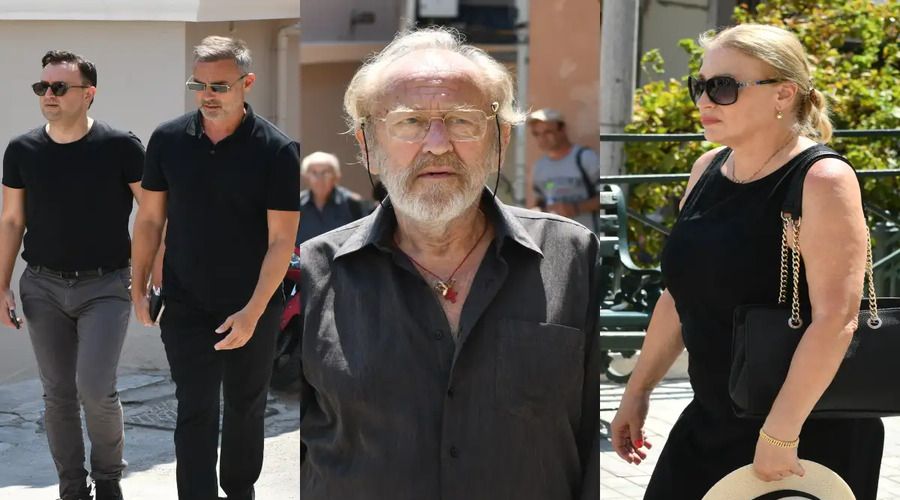  Θρήνος στην κηδεία του ηθοποιού - Πλήθος κόσμου στο τελευταίο αντίο