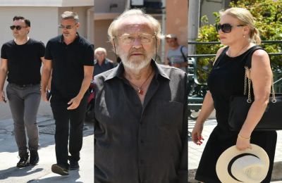  Θρήνος στην κηδεία του ηθοποιού - Πλήθος κόσμου στο τελευταίο αντίο