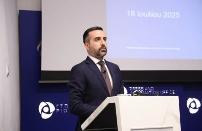 O Υφυπουργός Μετανάστευσης παρέθεσε συνέντευξη Τύπου για την παρουσίαση των αποτελεσμάτων της μεταναστευτικής πολιτικής