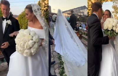 Ο Χρήστος Χολίδης ανέβηκε τα σκαλιά της εκκλησίας το απόγευμα του Σαββάτου 19 Ιουλίου, παντρεύοντας την αγαπημένη του, Κατερίνα Γκιουζέλη, ύστερα από τρία χρόνια σχέσης.