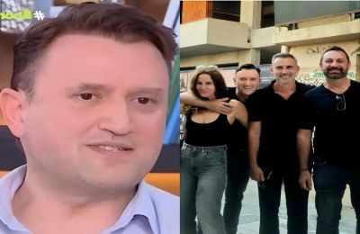 Μετά την κηδεία οι τέσσερις ηθοποιοί φωτογραφήθηκαν χαμογελαστοί και ο Γιώργος Καπουτζίδης δημοσίευσε τη φωτογραφία στον προσωπικό του λογαριασμό στο Instagram.