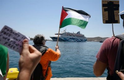 Στην Κύπρο το κρουαζιερόπλοιο με τους Ισραηλινούς τουρίστες