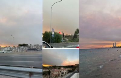 Καλύφθηκε με καπνούς η Λεμεσός - «Βροχή» από στάχτες
