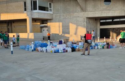 Συλλογή ειδών πρώτης ανάγκης στο ΓΣΠ (vid)