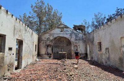 Ζημιές από την πυρκαγιά