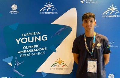 European Young Olympic Ambassadors: Ορέστης Λογίδης! 