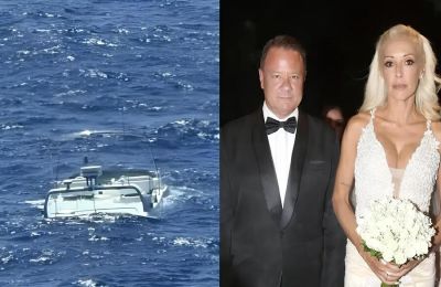 Προσάραξε σε ξέρα και βυθίστηκε το σκάφος του Απόστολου Λύτρα στη Σαντορίνη – Δείτε φωτογραφίες