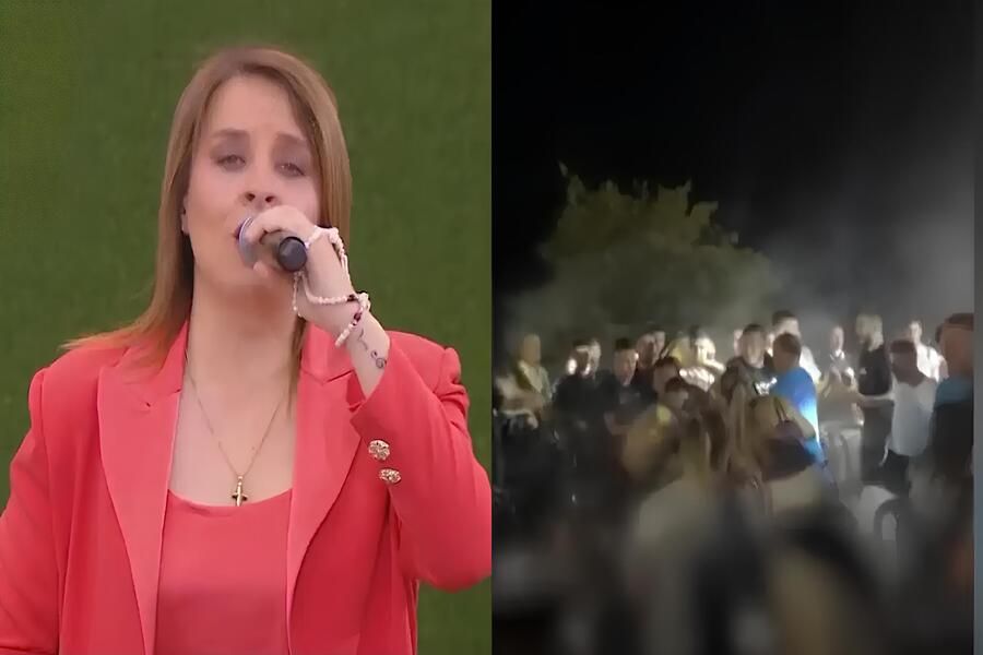 Άγριο ξύλο σε πανηγύρι με τη Γωγώ Τσαμπά