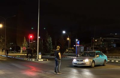 Φωτογραφία από την αναπαράσταση του θανατηφόρου