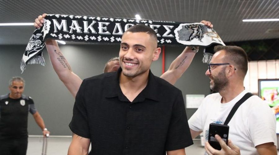 Έφτασε για τον ΠΑΟΚ ο Γιακουμάκης!