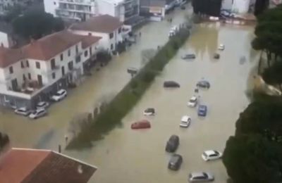 Σε τρεις περιφέρειες, τη Λομβαρδία, την Εμίλια Ρομάνια και τη Λιγουρία, έχει τεθεί σε ισχύ πορτοκαλί συναγερμός