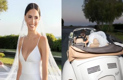 Δημοσίευσε για πρώτη φορά φωτογραφίες από τον γάμο της με τον Κωνσταντίνο Αργυρό