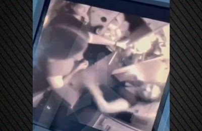Την έδεσαν για το υπόλοιπο της πτήσης