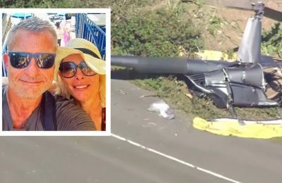  Ζευγάρι σκοτώθηκε στο πρώτο του μάθημα πτήσης με ελικόπτερο
