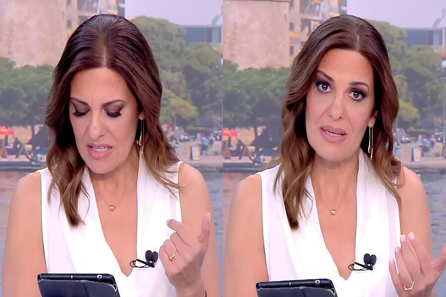 Πάγωσε on air η Φαίη Μαυραγάνη στον ΣΚΑΪ! Πάγωσε on air η Φαίη Μαυραγάνη στον ΣΚΑΪ!