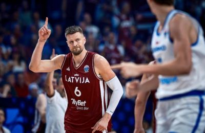 Βροχή τριπόντων από τη Λετονία και άνετη νίκη κόντρα στην Τσεχία
