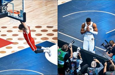 Η τρομερή φωτογραφία της FIBA με Γιάννη και Οσμάν