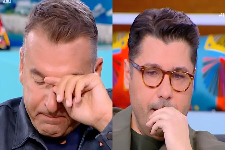 Δάκρυσαν on air Λιάγκας και Κωνσταντάρας