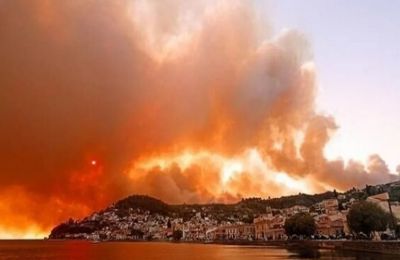 Πύρινος εφιάλτης στην Αττάλεια (Βίντεο)