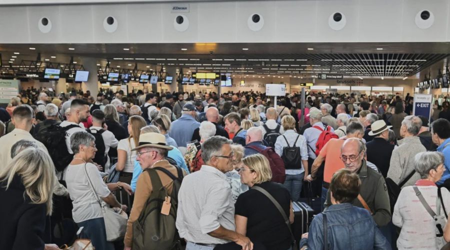 Χάος σε αεροδρόμια της Ευρώπης από χθες λόγω κυβερνοεπίθεσης / Φωτογραφία: AP 