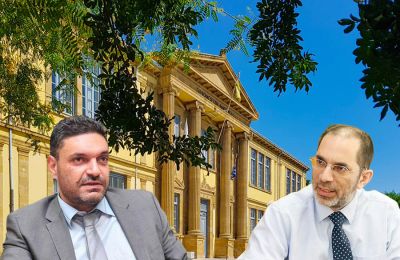 «Ως απόφοιτος του English school απολογούμαι για την παρέμβαση» αναφέρει στο υστερόγραφο.