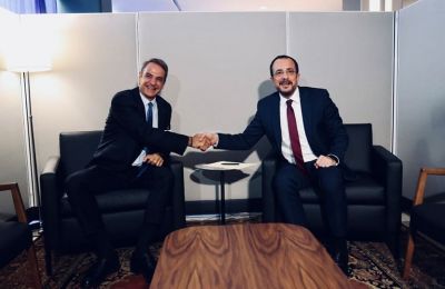Χριστοδουλίδης-Μητσοτάκης: Στηρίζουν την υλοποίηση του GSI