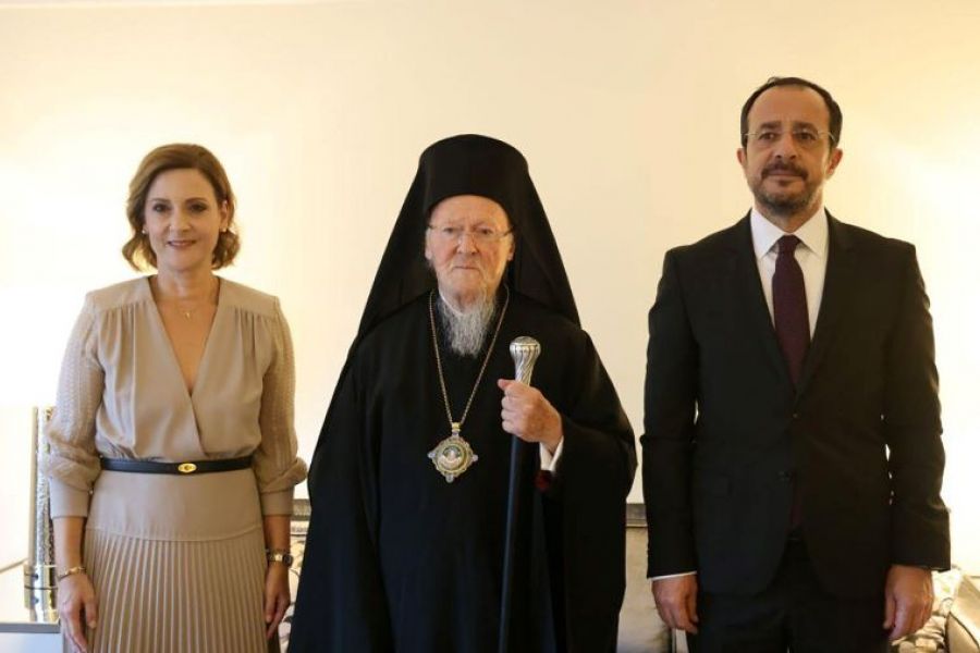 Με τον Οικουμενικό Πατριάρχη συναντήθηκε ο Πρόεδρος