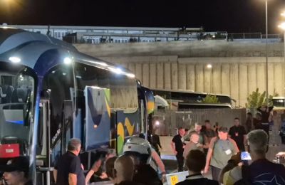 Η άφιξη της Μπάγερν (vid)