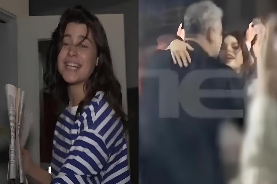 Δανάη Παππά: Η πρώτη αντίδραση στην κάμερα για τον Βασίλη Μπισμπίκη