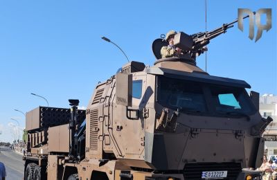 Το ΠΕΠ Tamnava επί οχήματος MAN TGS 41-480 8×8
