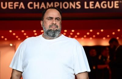 Μαρινάκης σε παίκτες του Ολυμπιακού: «Συγχαρητήρια, παίξατε με ψυχή»