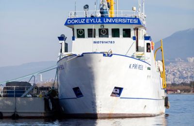 Το ωκεανογραφικό πλοίο «Πίρι Ρέις». Η Αθήνα παρακολουθεί στενά τις κινήσεις της Τουρκίας, στον απόηχο της μη πραγματοποίησης του τετ α τετ του Κυριάκου Μητσοτάκη και του Ρετζέπ Ταγίπ Ερντογάν