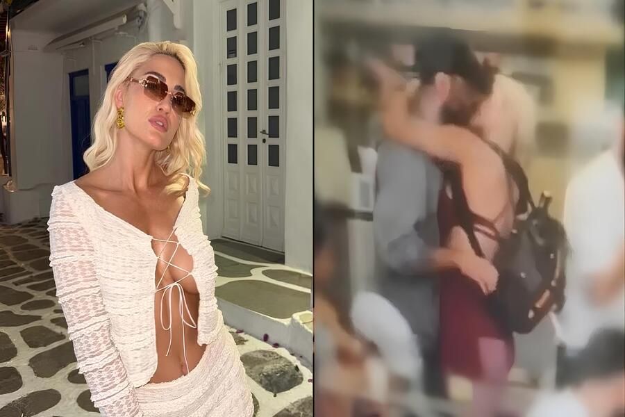 Ιωάννα Τούνη: Το φιλί στο στόμα στον νέο της σύντροφο
