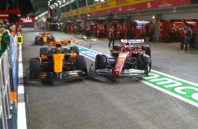 Νόρις και Λεκλέρ συγκρούστηκαν στo pit lane!
