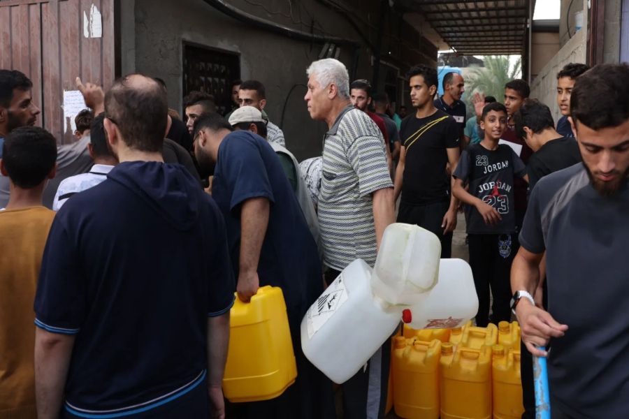 Αποκαταστάθηκε η υδροδότηση της κεντρικής Γάζας μέσω του Ισραήλ Αποκαταστάθηκε η υδροδότηση της κεντρικής Γάζας μέσω του Ισραήλ