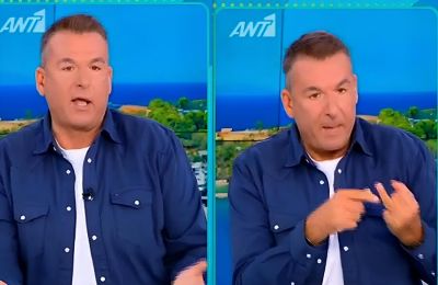 Νέο ξέσπασμα από τον Γιώργο Λιάγκα στον «αέρα» του Πρωινού, με αφορμή τις σπάνιες δηλώσεις του στις κάμερες των εκπομπών