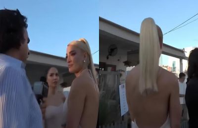 Η αντίδραση της Ιωάννας Τούνη στην κάμερα
