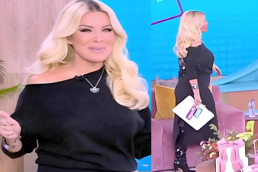 Δεν μπορεί πλέον να κρύψει… την φουσκωμένη της κοιλίτσα