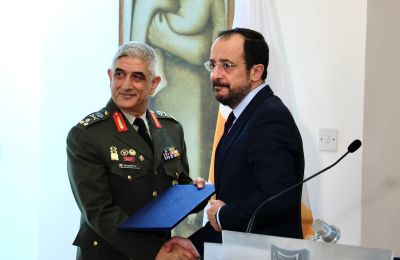 Ανάλαβε καθήκοντα ο νέος αρχηγός της Εθνικής Φρουράς