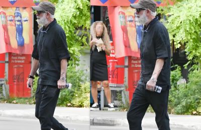 Η πρώτη του εμφάνιση μετά τη φωτιά στο διαμέρισμά του