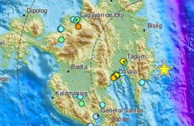 Ισχυρός σεισμός 7,2 Ρίχτερ στις Φιλιππίνες 