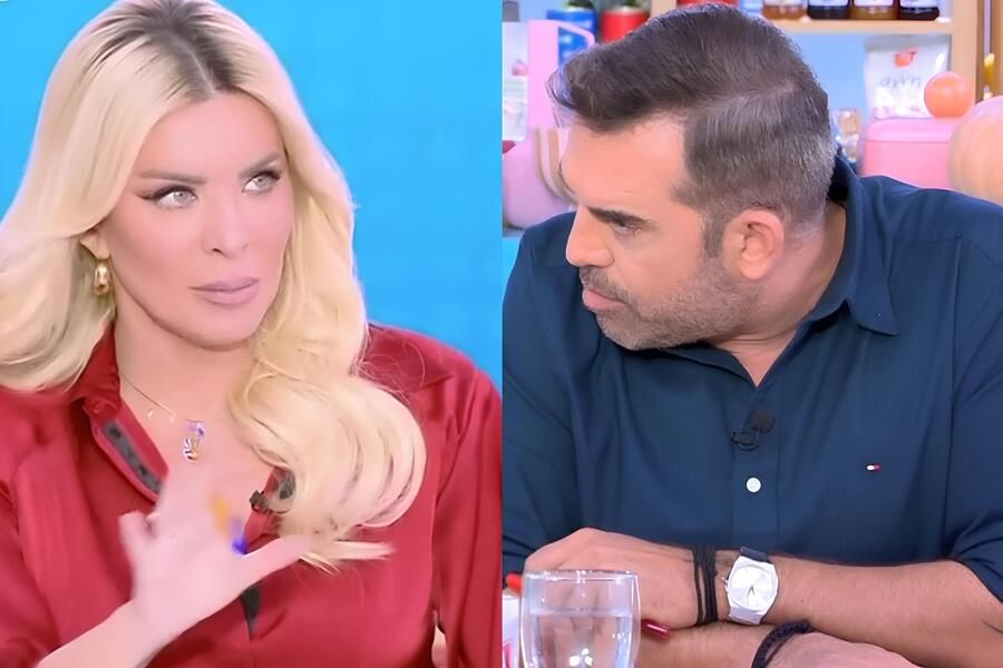 Ενοχλημένη η Καινούργιου με την ατάκα του Κωνσταντινίδη στον αέρα!