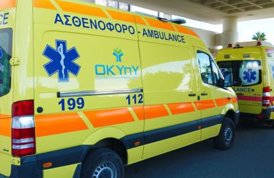 Όχημα παρέσυρε ηλικιωμένο - Νοσηλεύεται σε σοβαρή κατάσταση