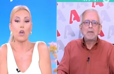 Τεράστιος τσακωμός στον «αέρα» του Happy Day ανάμεσα σε Τίνα Μεσσαροπούλου και Δήμο Βερύκιο